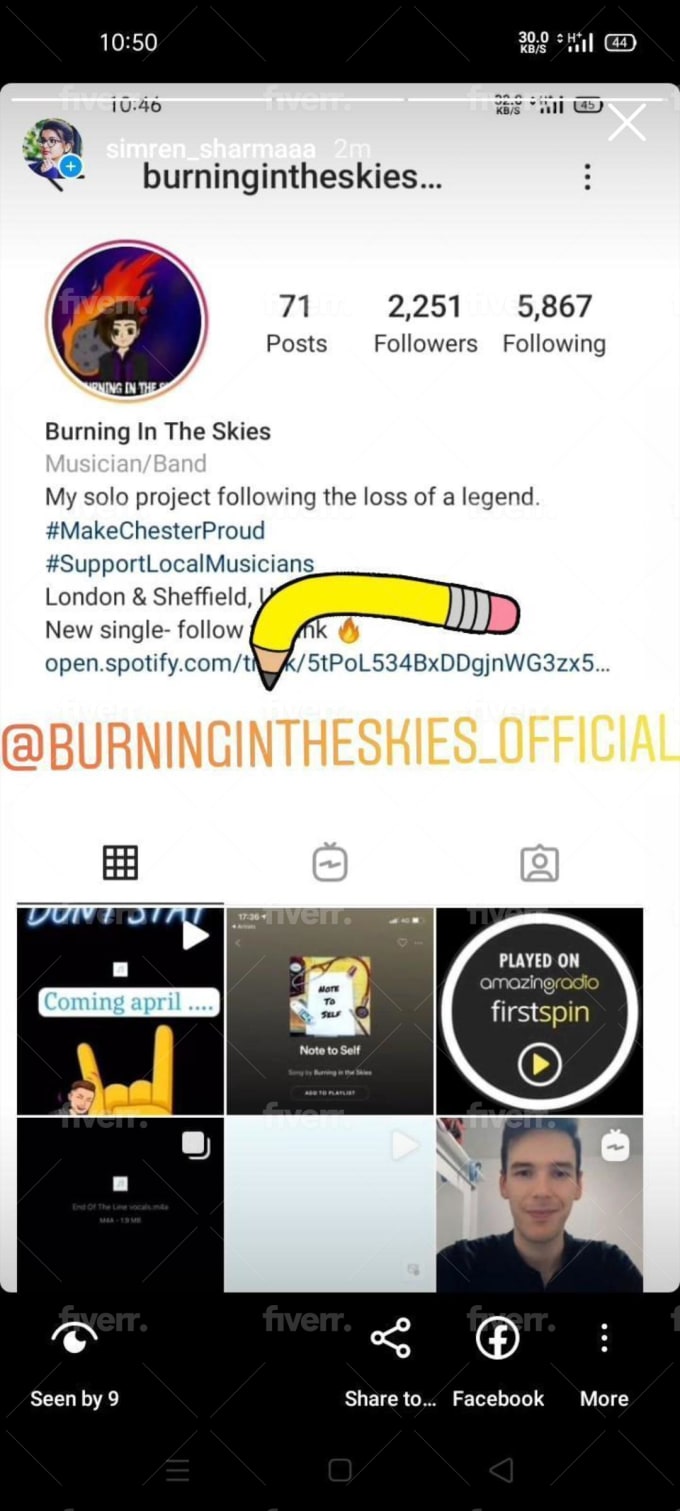 how to create business ig page